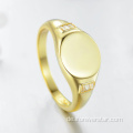 18 Karat Gold Hochzeit Verlobung Silber Ringe